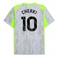 Camisa de Futebol Manchester City Rayan Cherki #10 Equipamento Alternativo 2025-26 Manga Curta